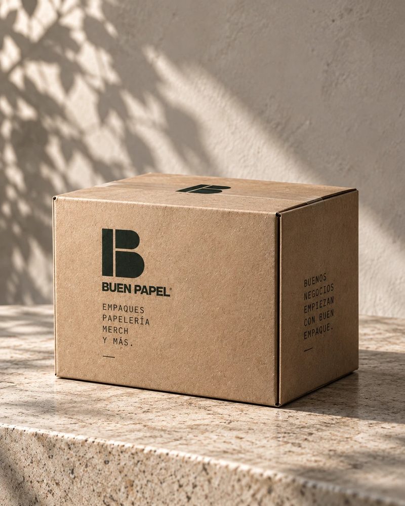Caja de repostería impresa